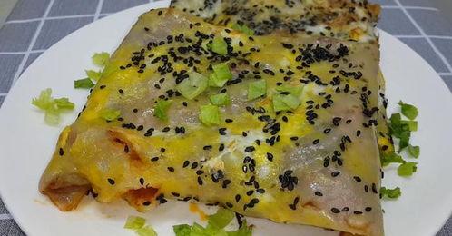 做煎饼的视频,一招掌握金黄酥脆的秘诀
