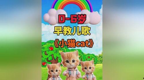 三只小猫儿歌视频,欢快旋律中的童年回忆