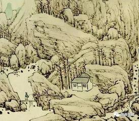 折带皴画法视频,传统山水画的经典技法解析