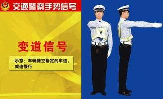交通警察手势视频,视频解析交通指挥艺术