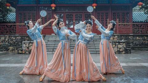 汉服舞蹈视频,穿越时空的汉服舞蹈之美