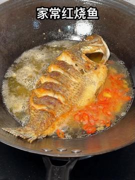 烧鱼视频,家常美味鱼香四溢，烹饪技巧大揭秘