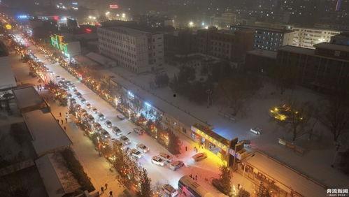 瓜州县今日有雪吗天气,冬日美景尽收眼底”