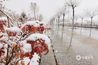 瓜州县今日有雪吗天气,冬日美景尽收眼底”