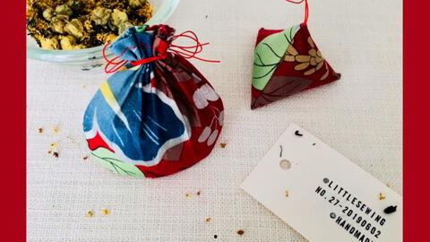 手工香包的做法视频,跟随视频学习传统手工艺术