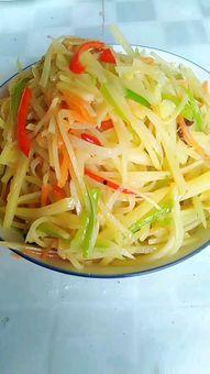 土豆丝做法视频,家常美味一学就会